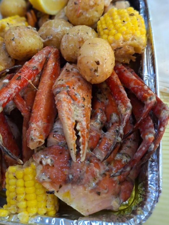 Portion of Full King Crab
