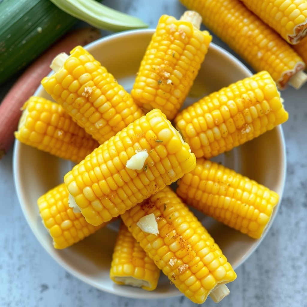 Portion of 6 Sweetcorn cobs