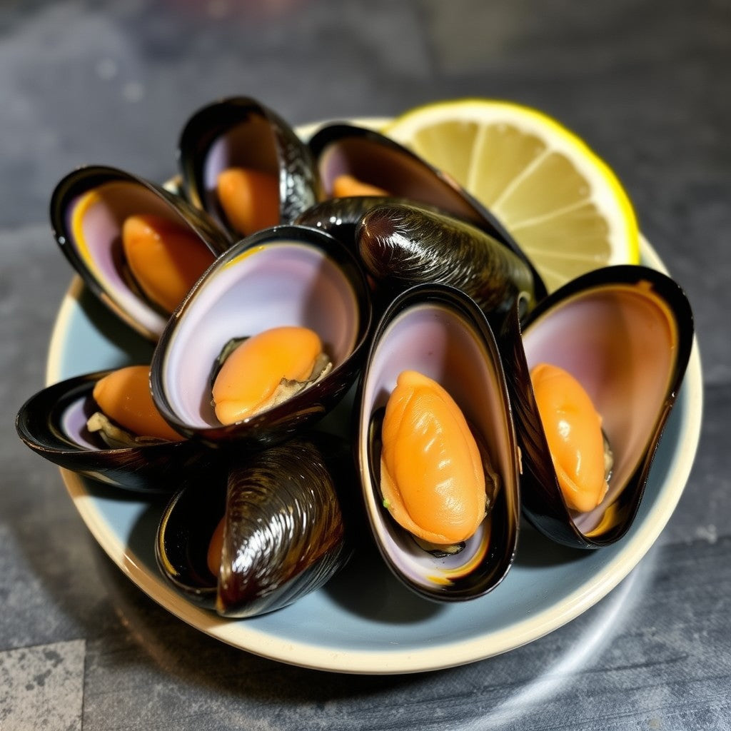 Portion of 10 Mussels